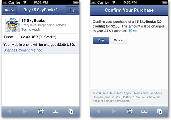 Facebook Credits, Real Dollars and Mobile Payments