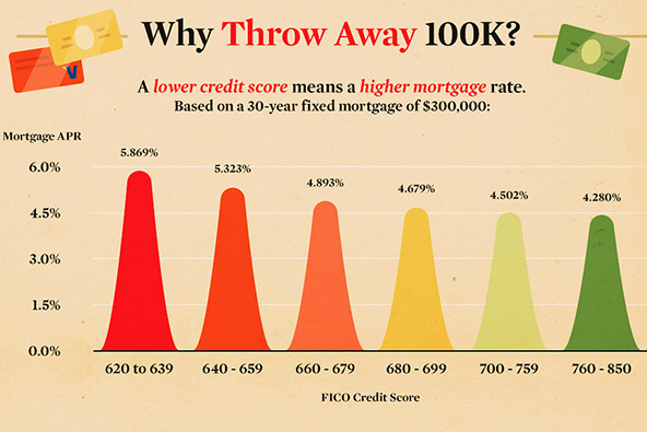 On Infographics, Holiday Shopping and Credit Scores