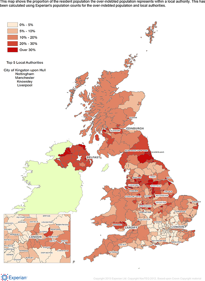 Who Is Overindebted in the U.K.?