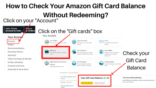 How to Check Your Amazon Gift Card Balance Without Redeeming